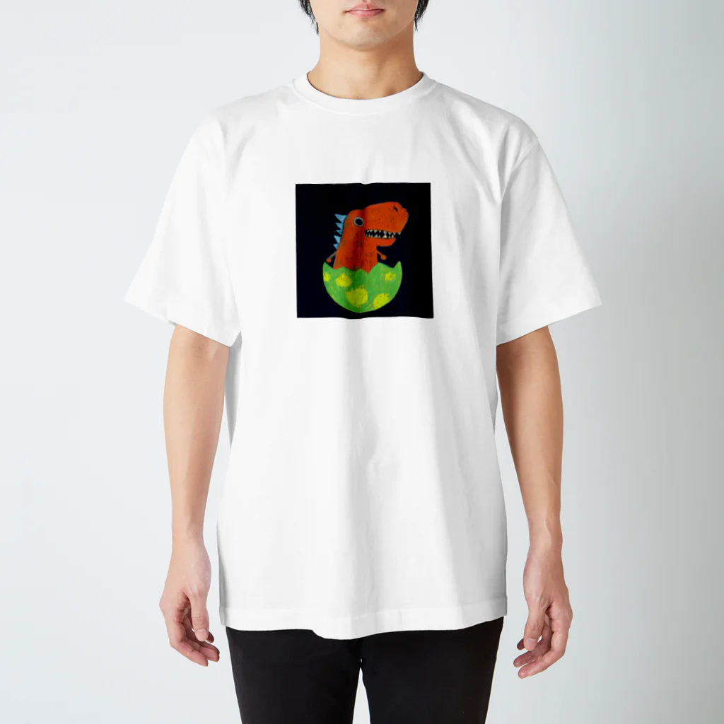 エビナ🦖キキのChibikko-saurus Regular Fit T-Shirt