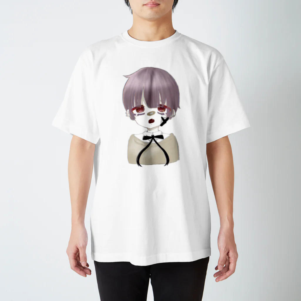 つけ麺食べたいのりぼんくん。 スタンダードTシャツ