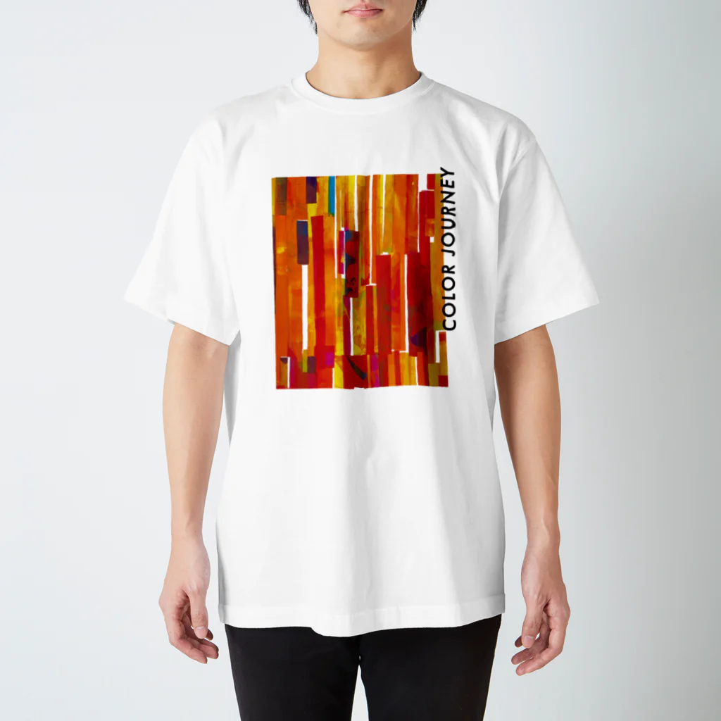 /mayonakaのCOLOR JOURNEY Regular Fit T-Shirt