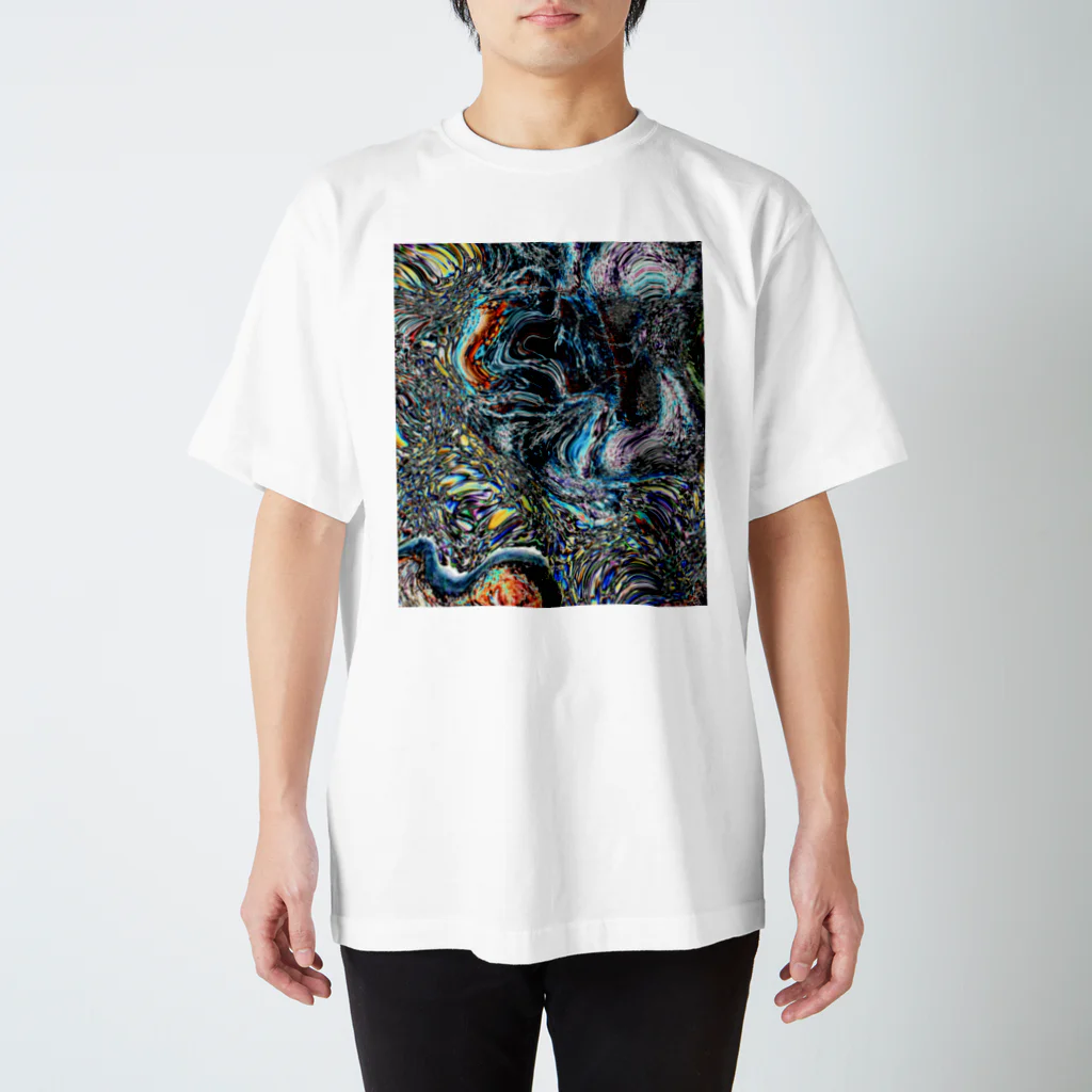 精霊電設の生命の荒波 Regular Fit T-Shirt