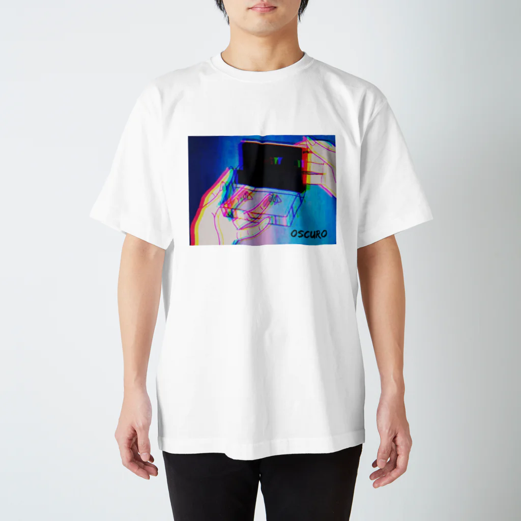 OSCUROのCassette tape スタンダードTシャツ