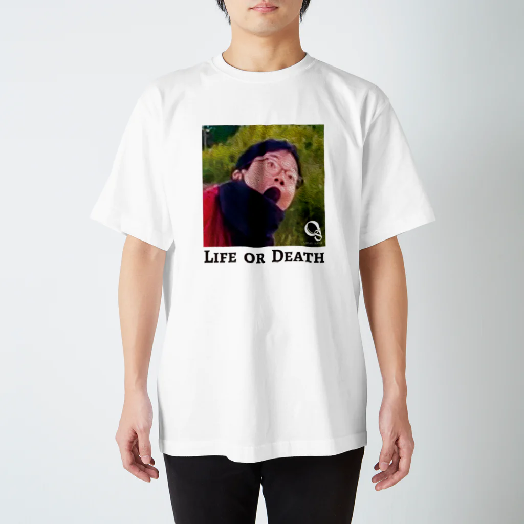 Old Skate LifeのLIFE OR DEATH Regular Fit T-Shirt