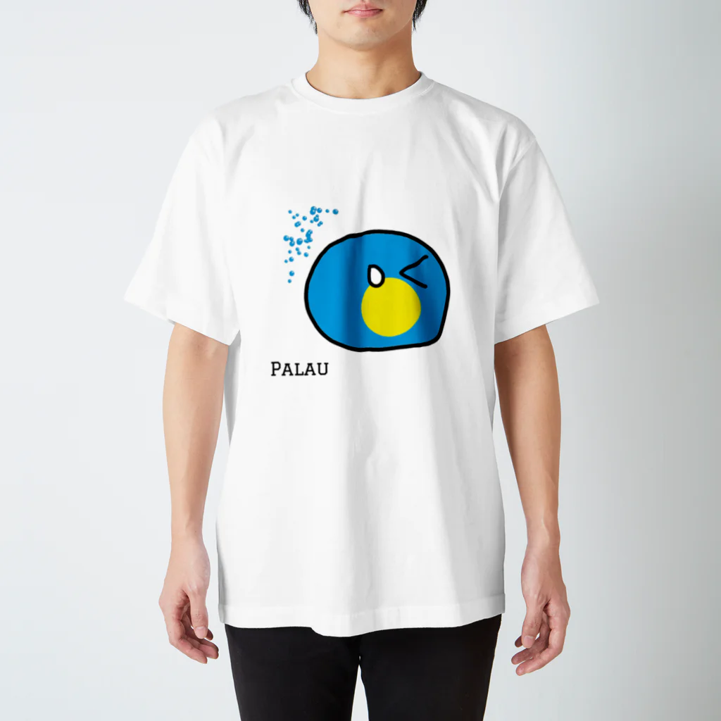 ポーランドボールSHOPのぱらお（Palau） Regular Fit T-Shirt