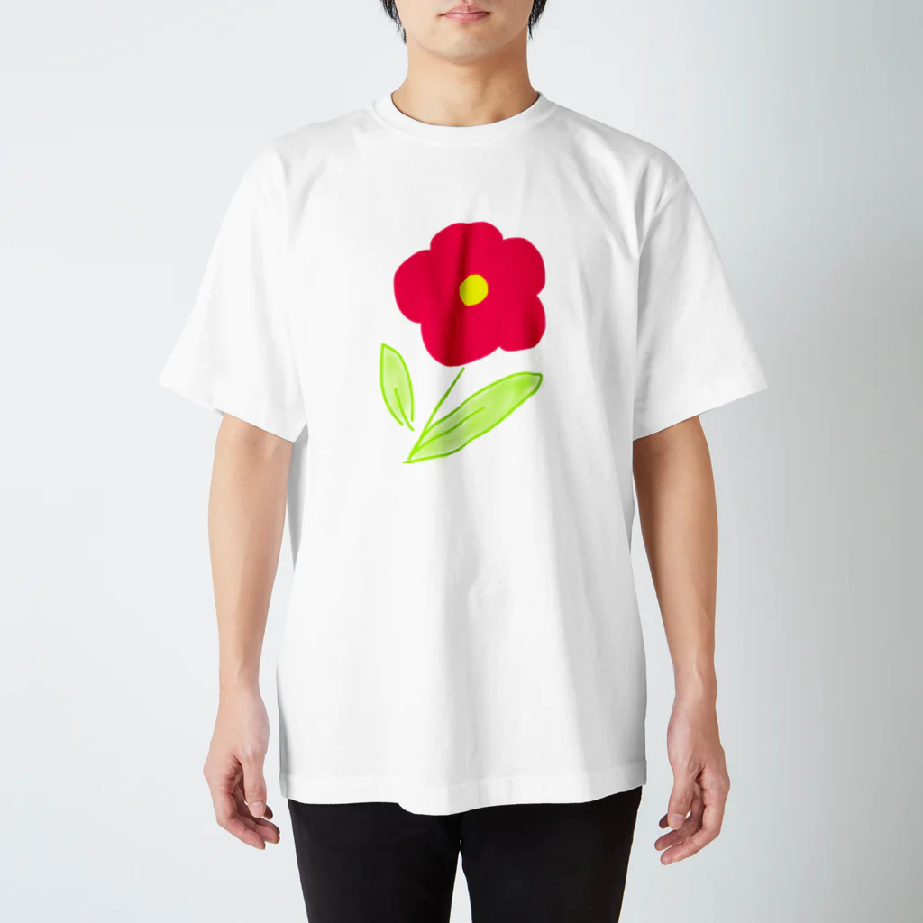 RIBBONSのお花（カラフル） スタンダードTシャツ