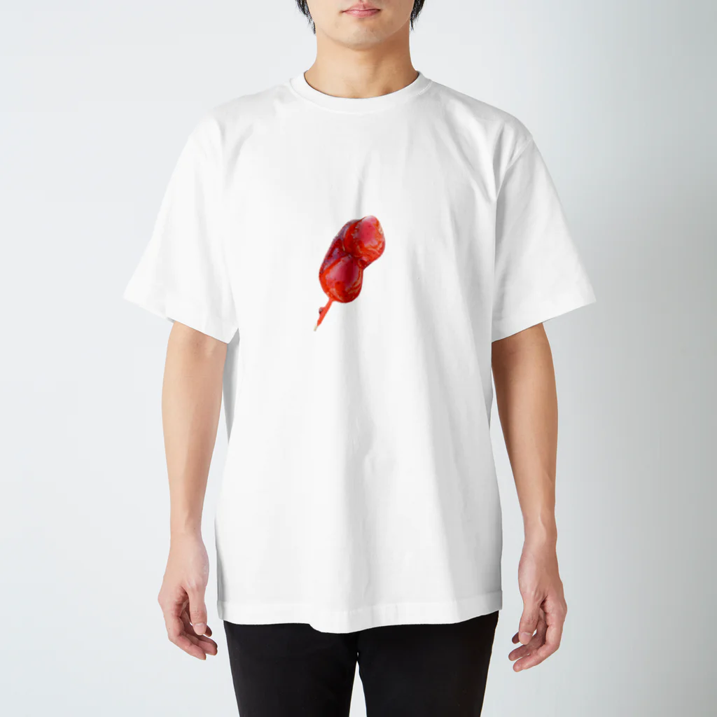 ポポロのいちご飴 Regular Fit T-Shirt