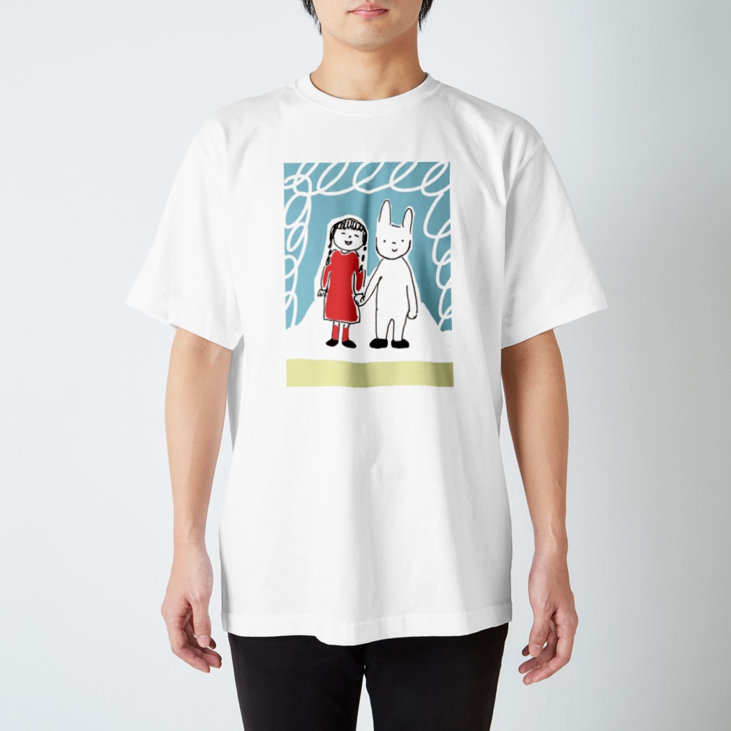 いわまともこのなかよし Regular Fit T-Shirt