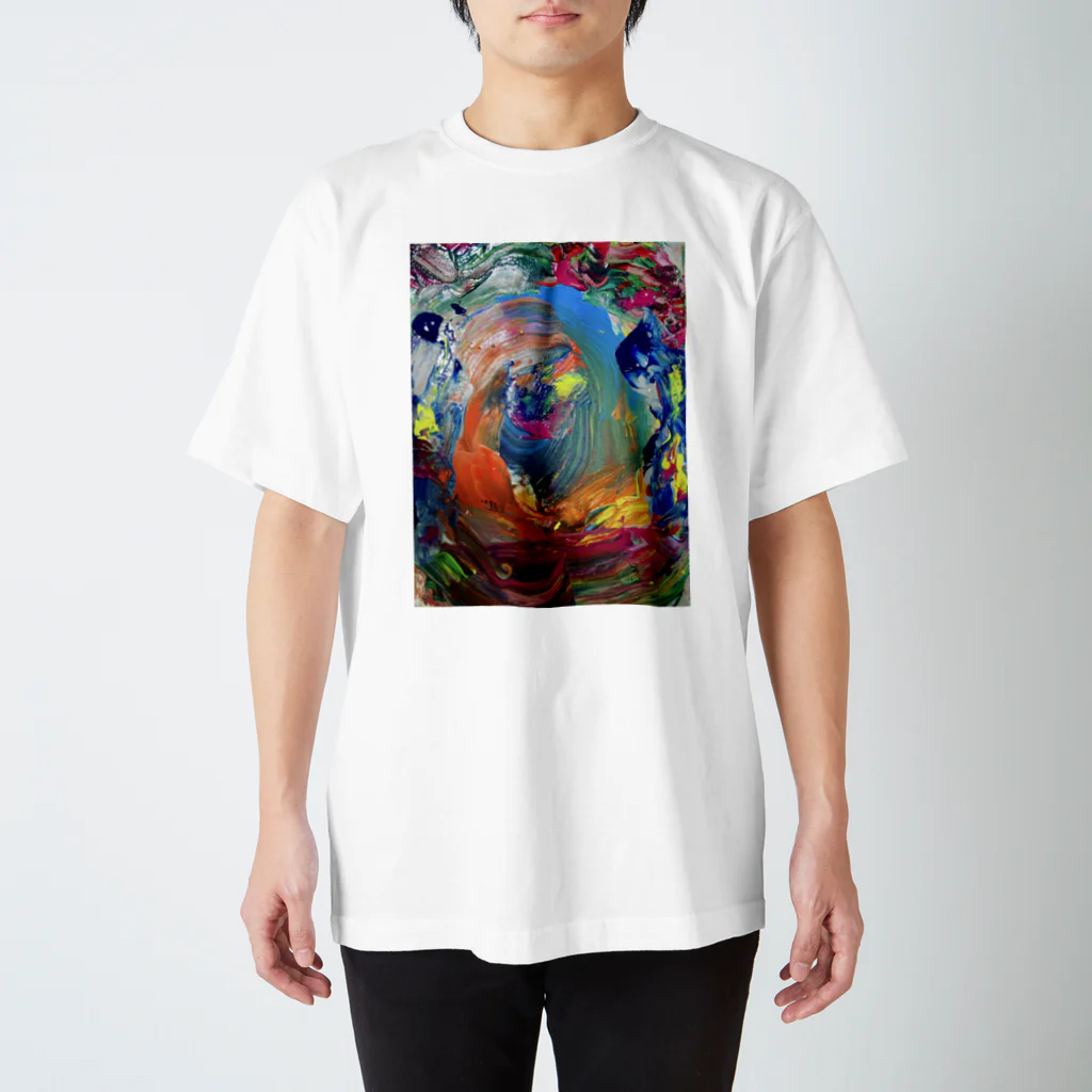 3oodgrip の獄彩肆暴徒爆音行脚 Regular Fit T-Shirt