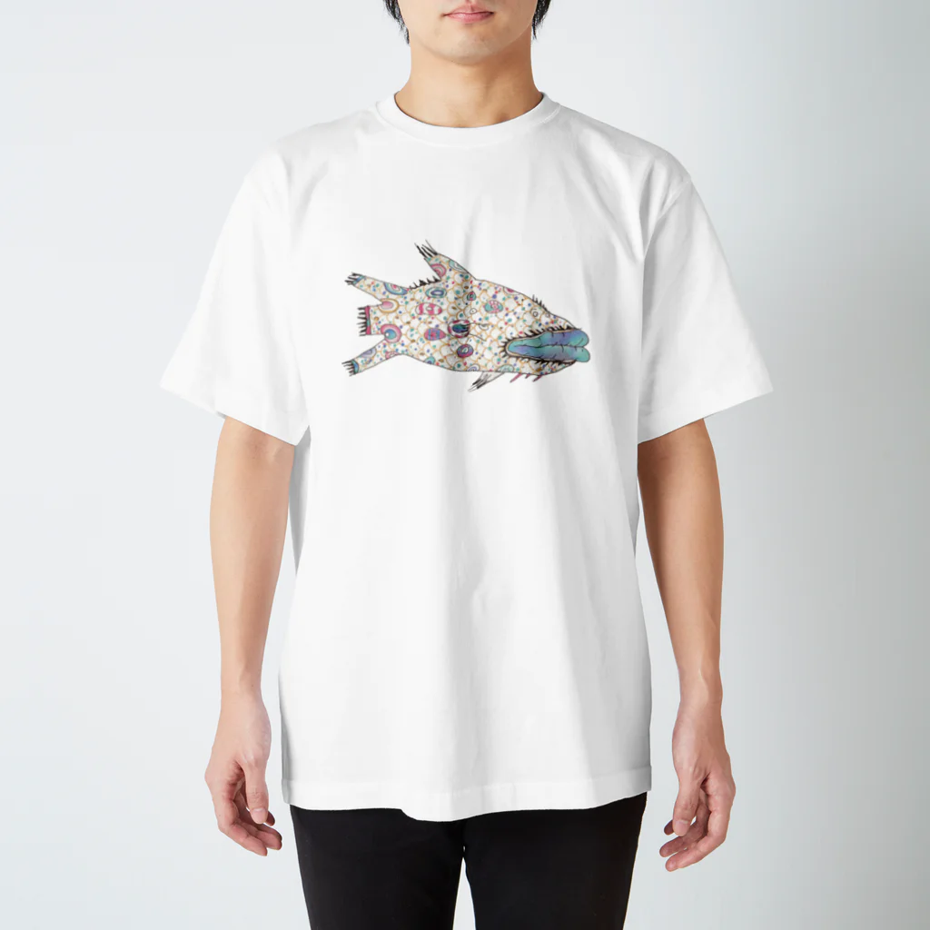 Akari Hoshiのハンサムなさかな Regular Fit T-Shirt