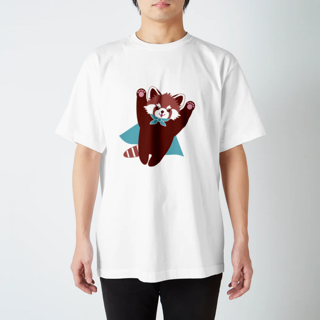 そいそいソイラテのそれいけ！レッサーパンダちゃん Regular Fit T-Shirt