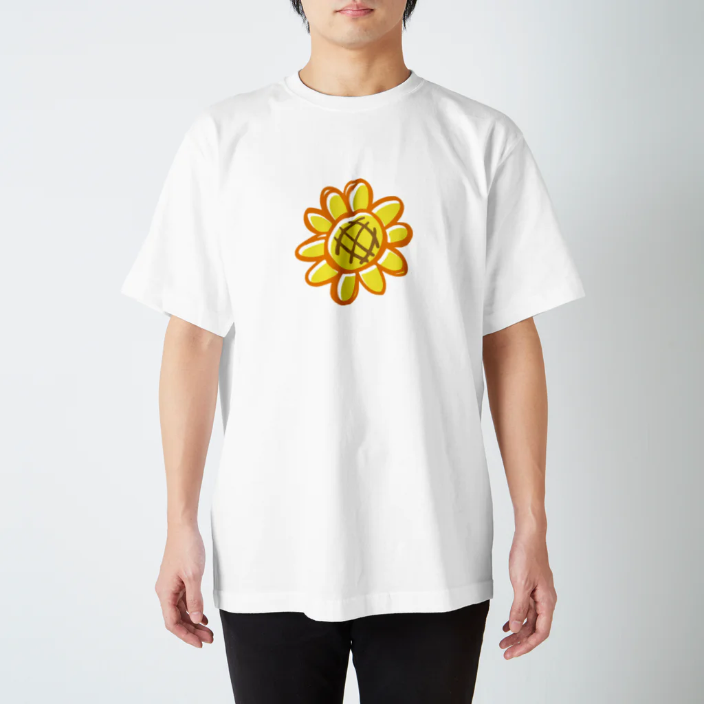 naocreate52のサンフラワー スタンダードTシャツ