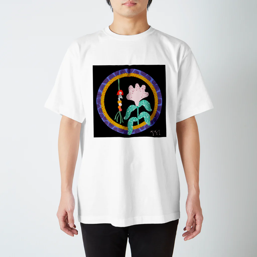 ためこ部屋の花とわたし。 Regular Fit T-Shirt