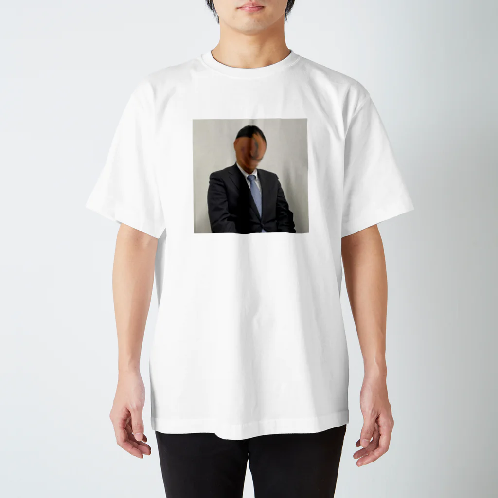 福井風俗体験記の門戸志郎 肖像 スタンダードTシャツ