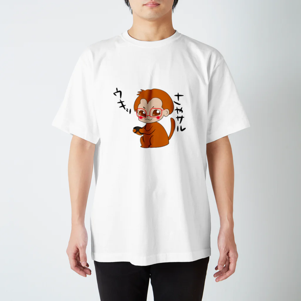 F.Tさやかのさやサル スタンダードTシャツ