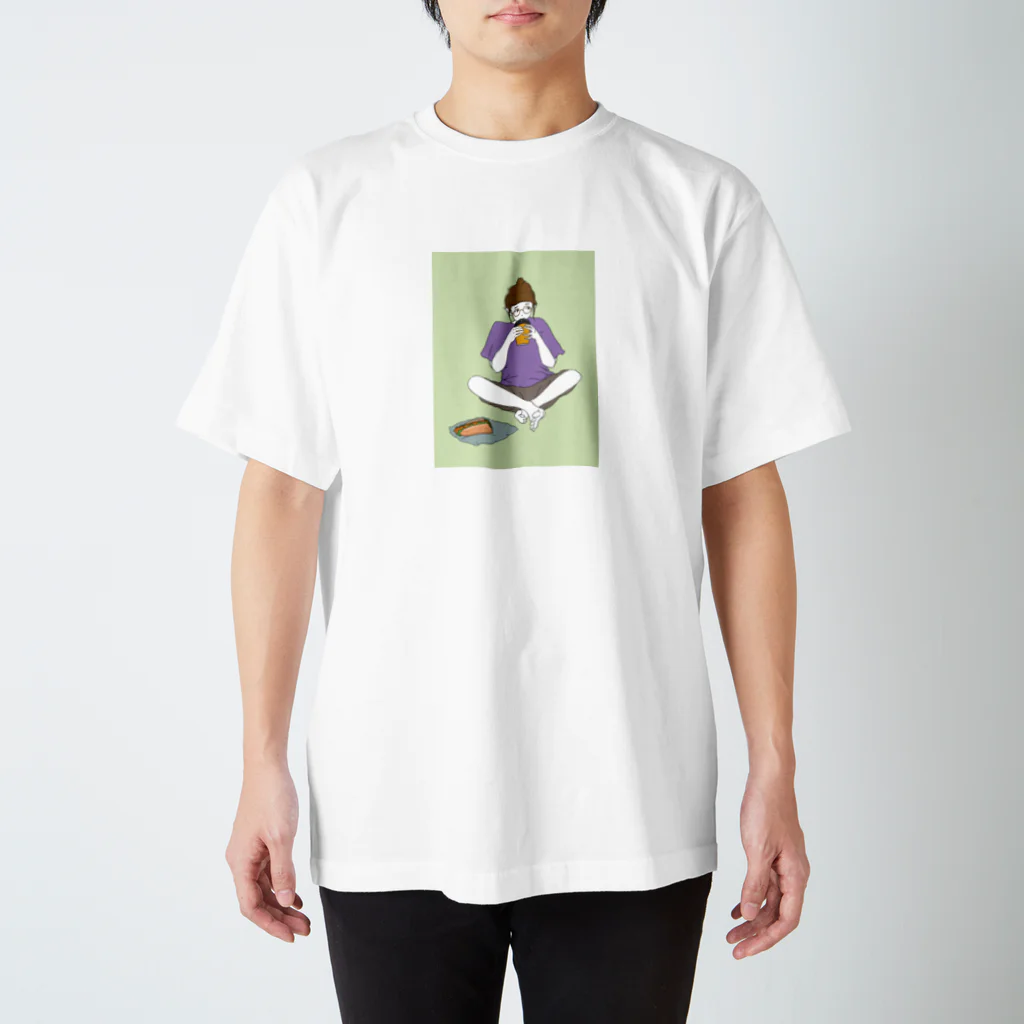 おと屋のcoffee girl Regular Fit T-Shirt