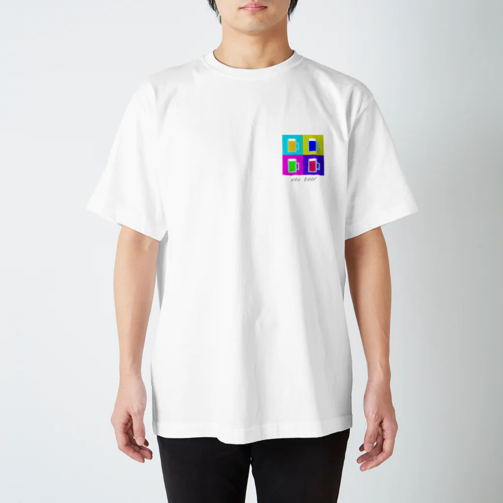 senberoのneo  beer Regular Fit T-Shirt