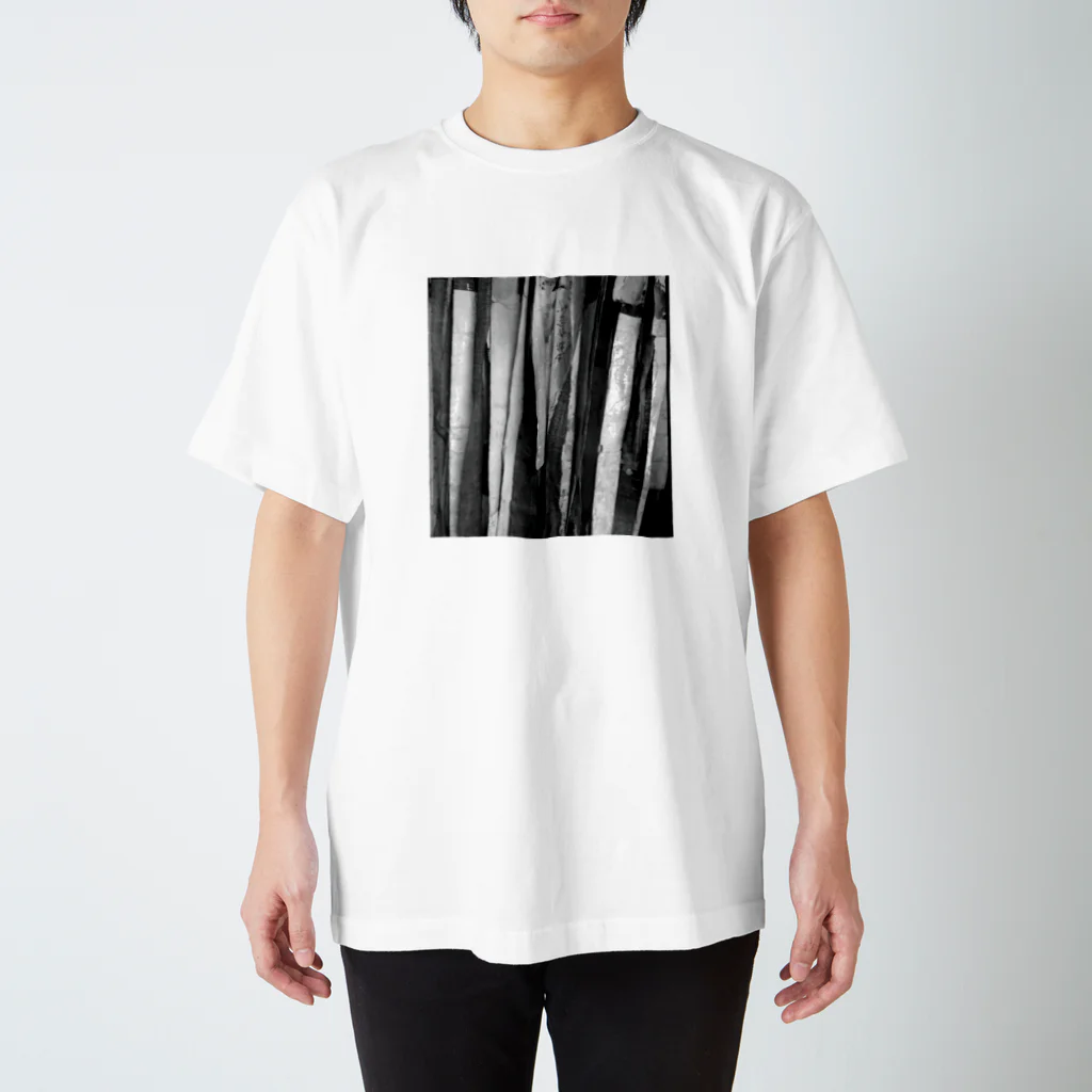 crowolf のold paper square スタンダードTシャツ