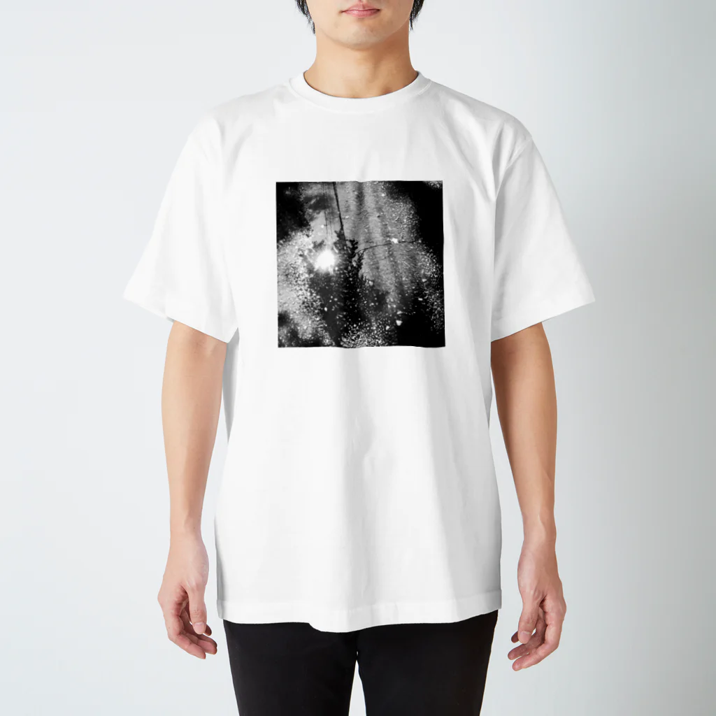 crowolf のpuddle square スタンダードTシャツ