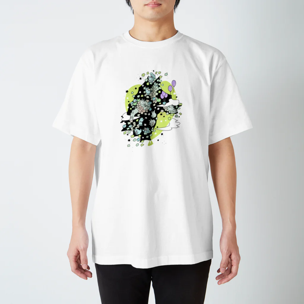 里 (sato)の夢から醒めたら　きい Regular Fit T-Shirt