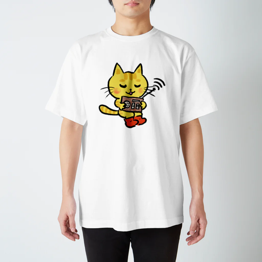 にゃんぴーのカラーのにゃんぴー スタンダードTシャツ