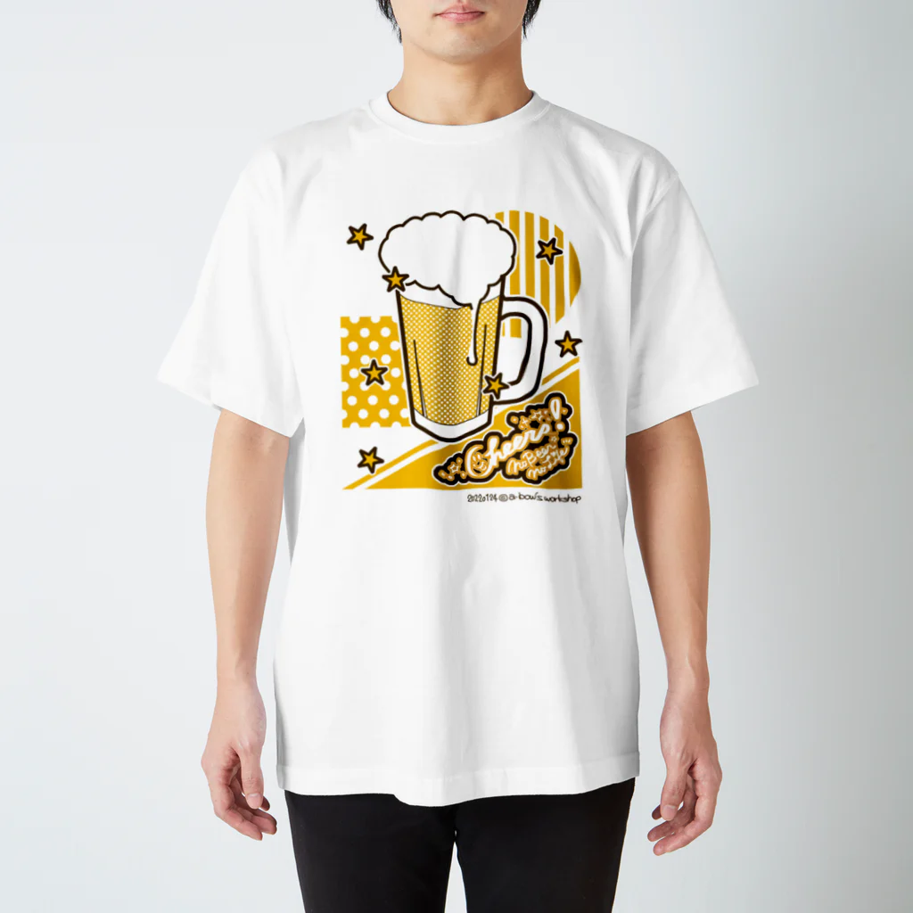 a-bow's workshop(あーぼぅズ ワークショップ)のCheers! スタンダードTシャツ