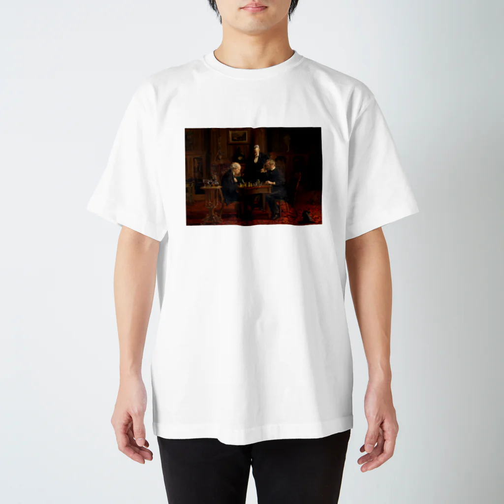 antique_museumのThe Chess Players スタンダードTシャツ