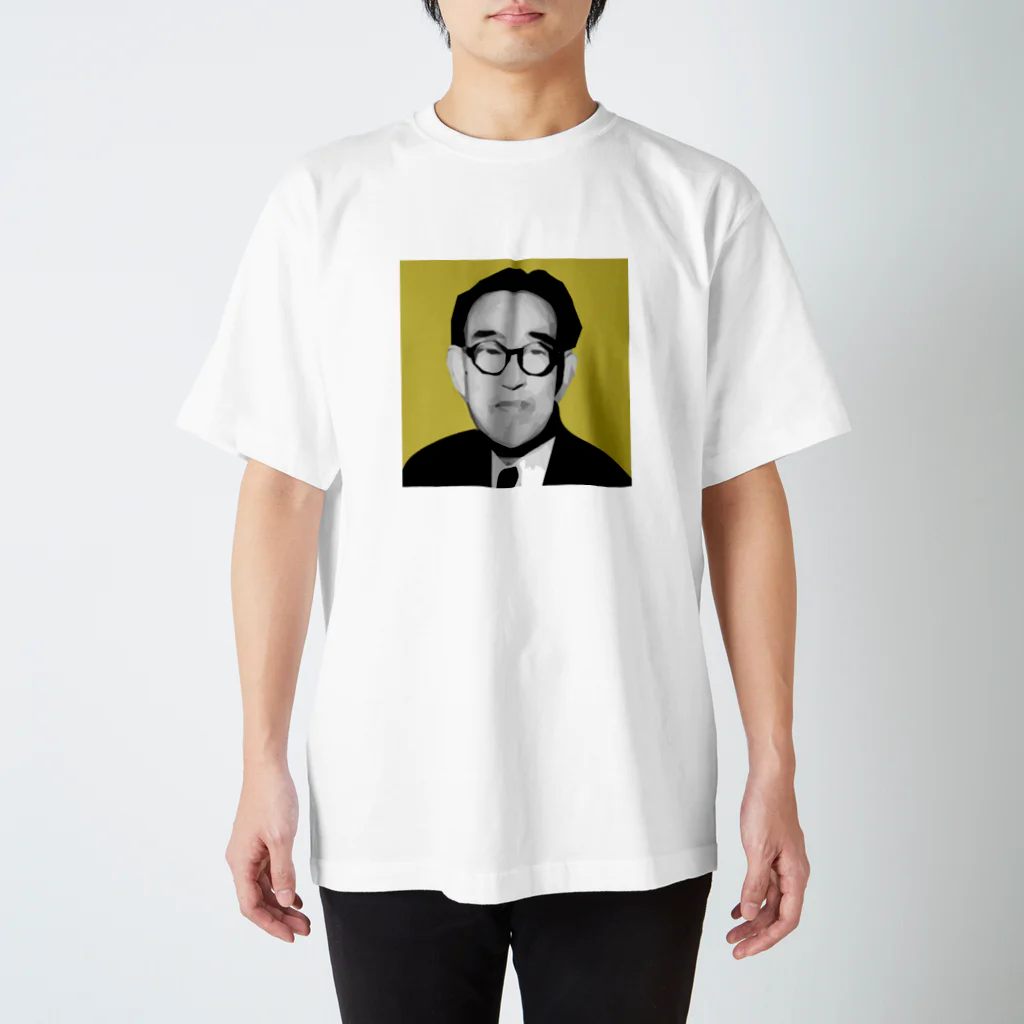 三重殺セカンドの店の文豪・永井荷風くん スタンダードTシャツ