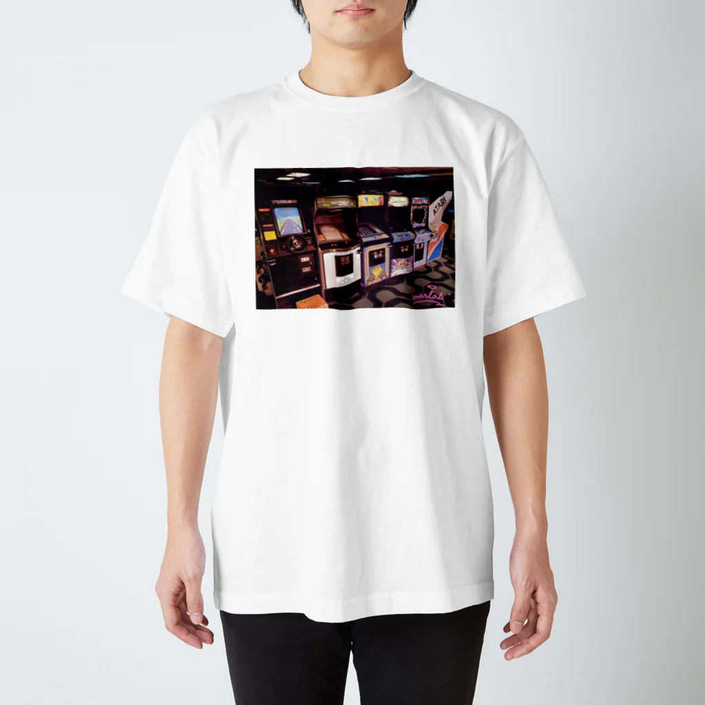 marloliの80sゲーセン スタンダードTシャツ