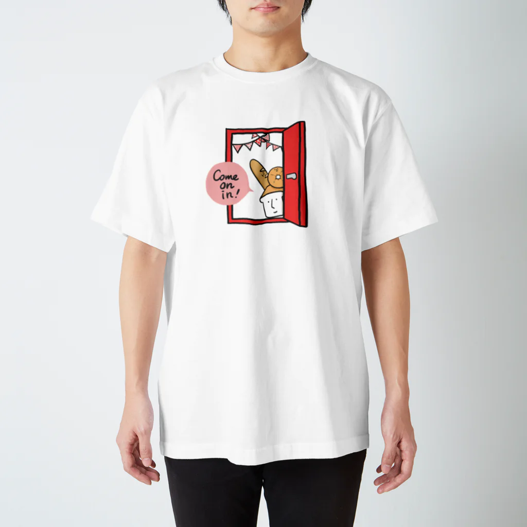 とことこ(パンの人)のおいでよ！ スタンダードTシャツ