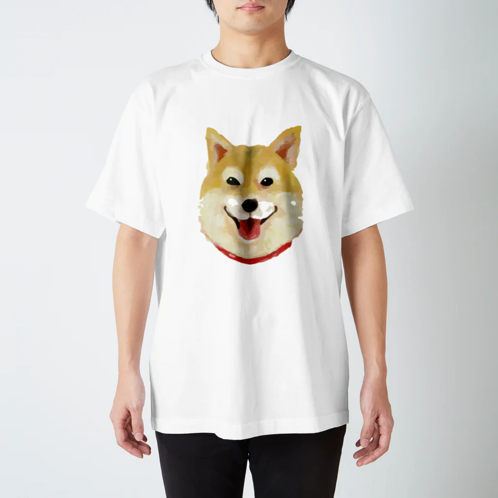 黄緑工房のザ・柴犬 スタンダードTシャツ