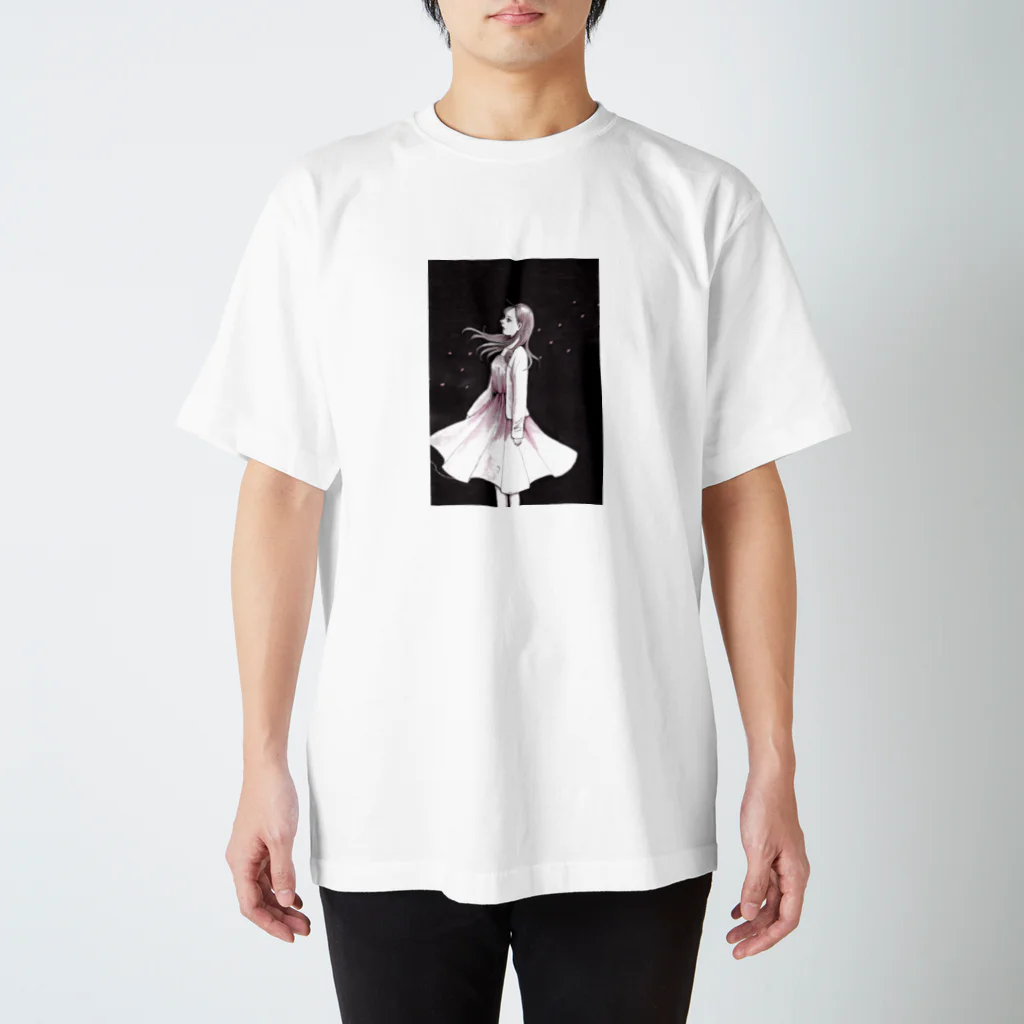 夏目 律の徒桜 Regular Fit T-Shirt