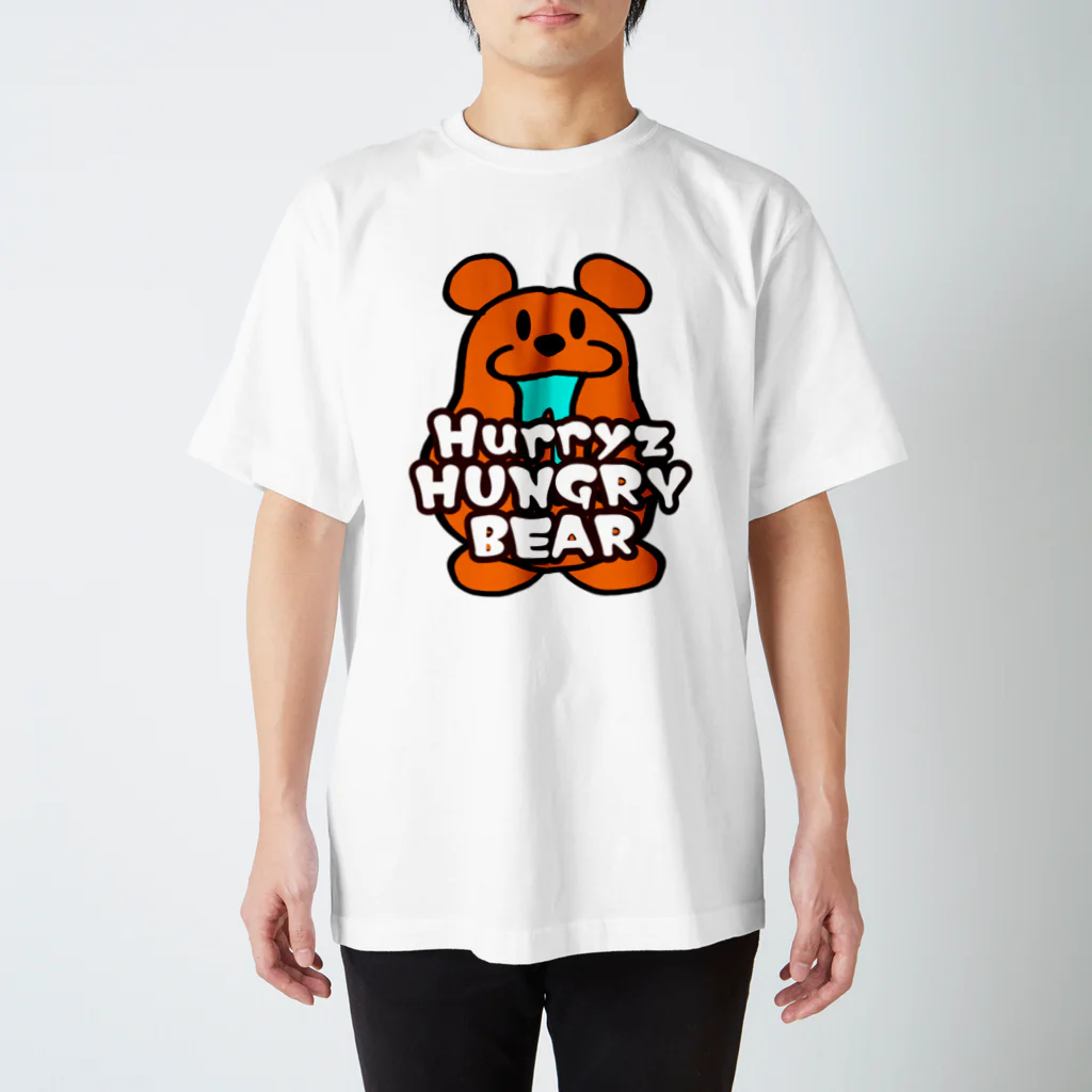 Hurryz HUNGRY BEARのHurryz HUNGRY BEAR シリーズ Regular Fit T-Shirt