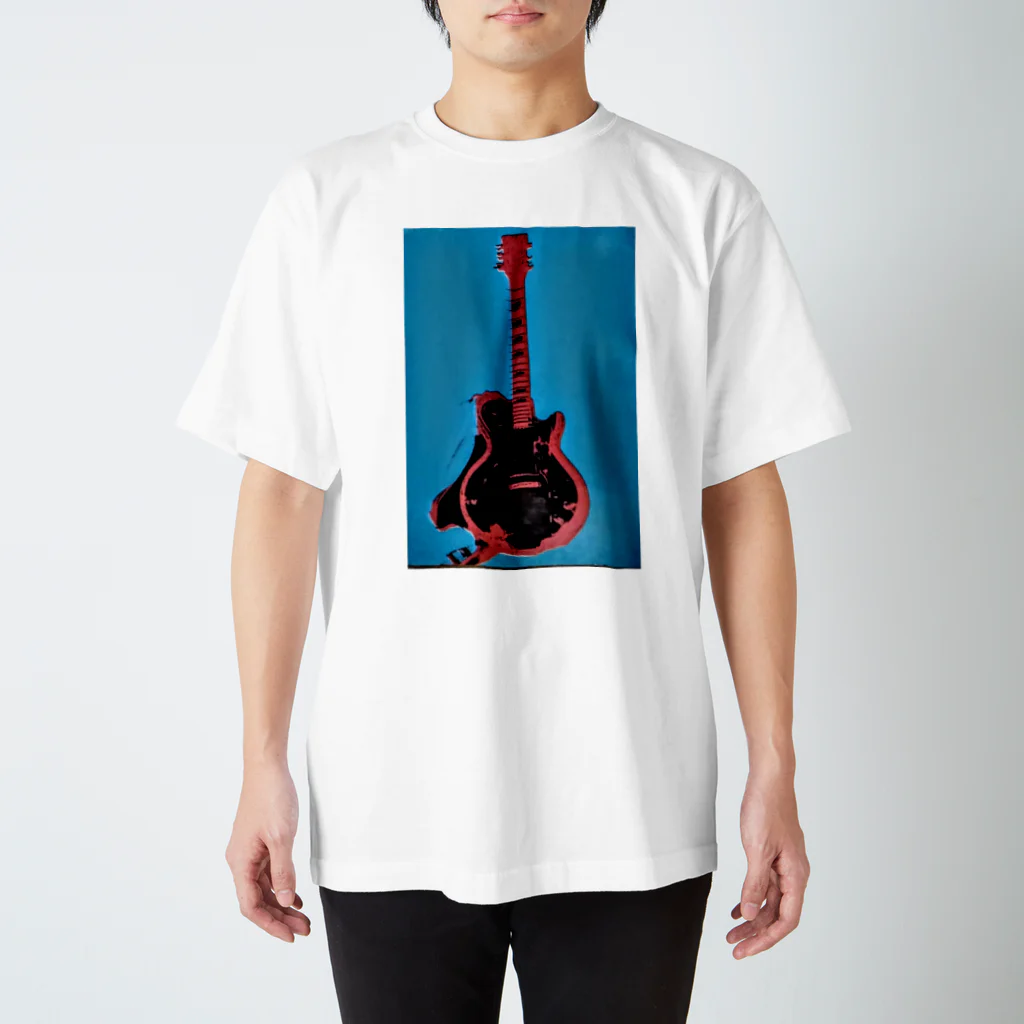 Rock★Star Guitar School 公式Goodsのアンディ・ギター・ウォーホール Regular Fit T-Shirt