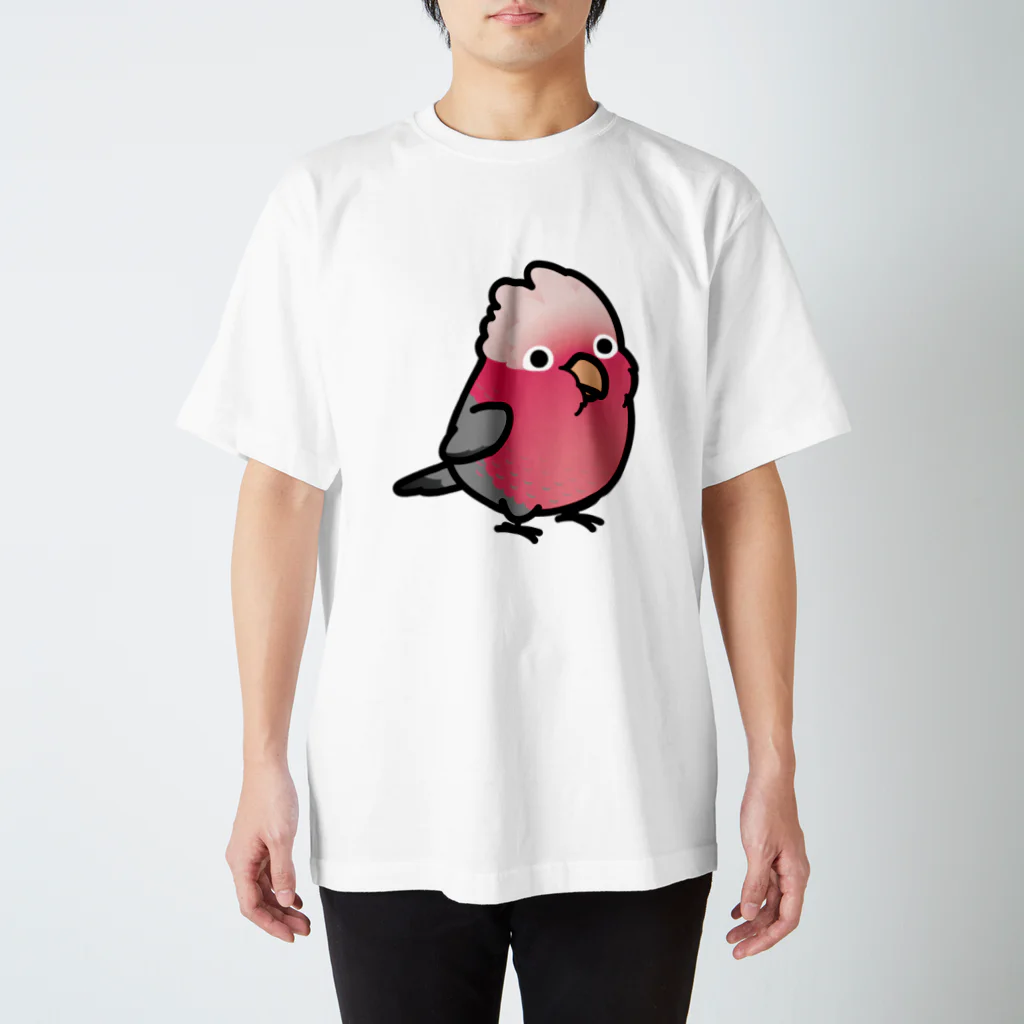 Cody the LovebirdのChubby Bird　モモイロインコ Regular Fit T-Shirt