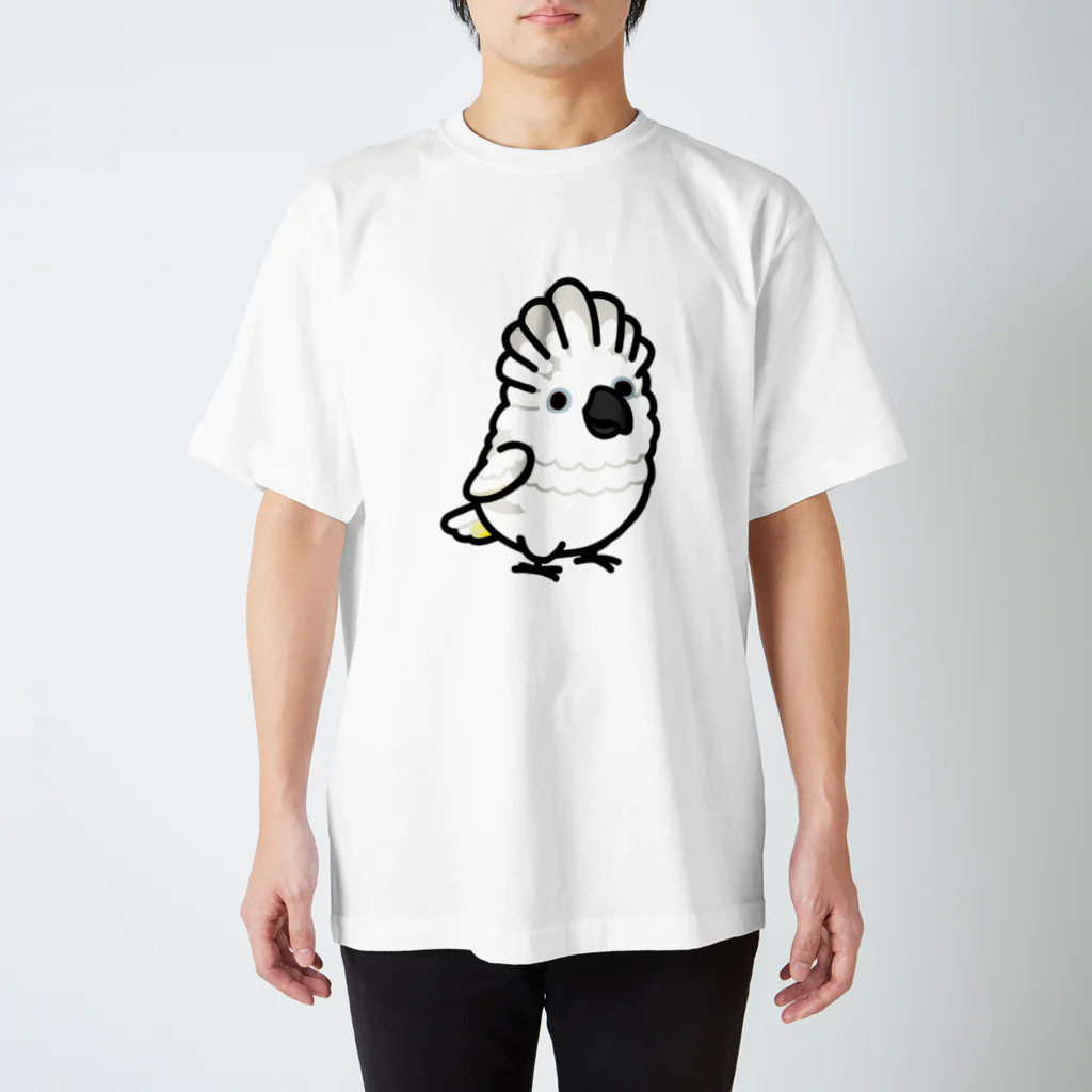 Cody the LovebirdのChubby Bird タイハクオウム スタンダードTシャツ