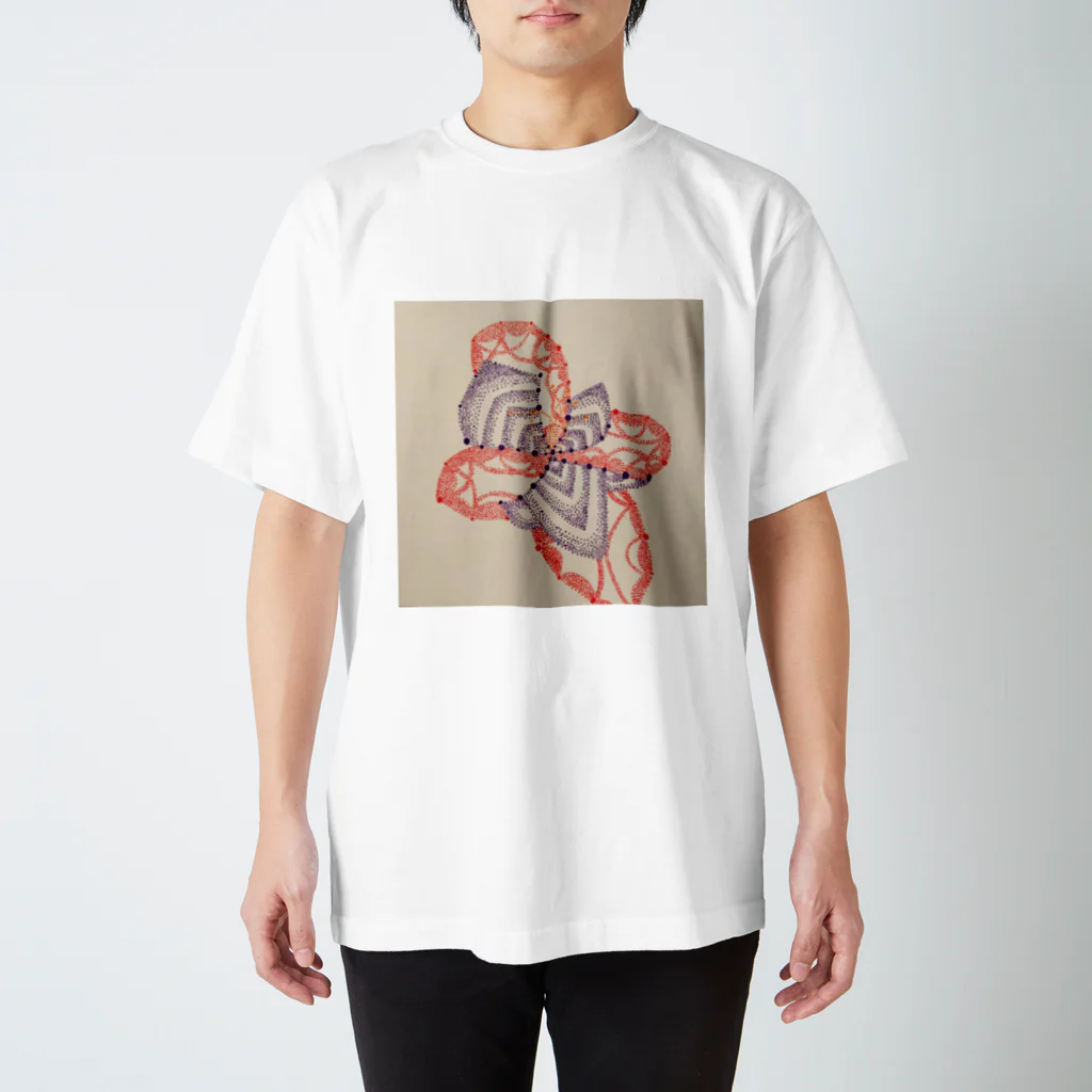 Pointillism loveの雫華 Regular Fit T-Shirt