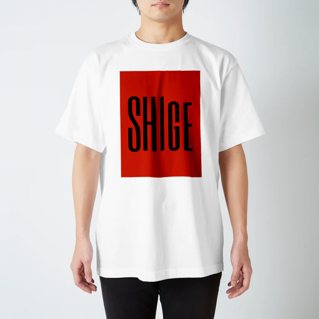 SHIGEのSHIge RED スタンダードTシャツ