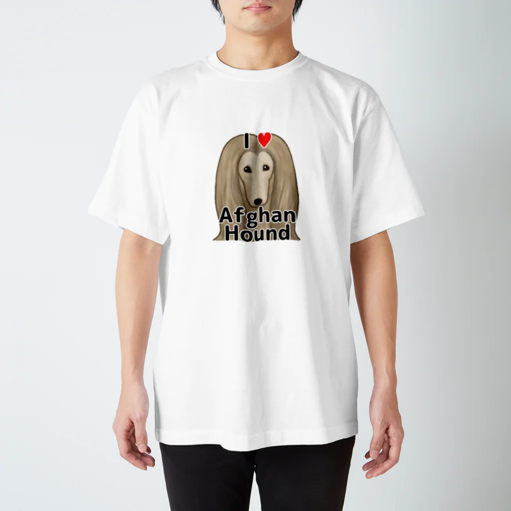 makuwa動物園のアフガン・ハウンド Regular Fit T-Shirt