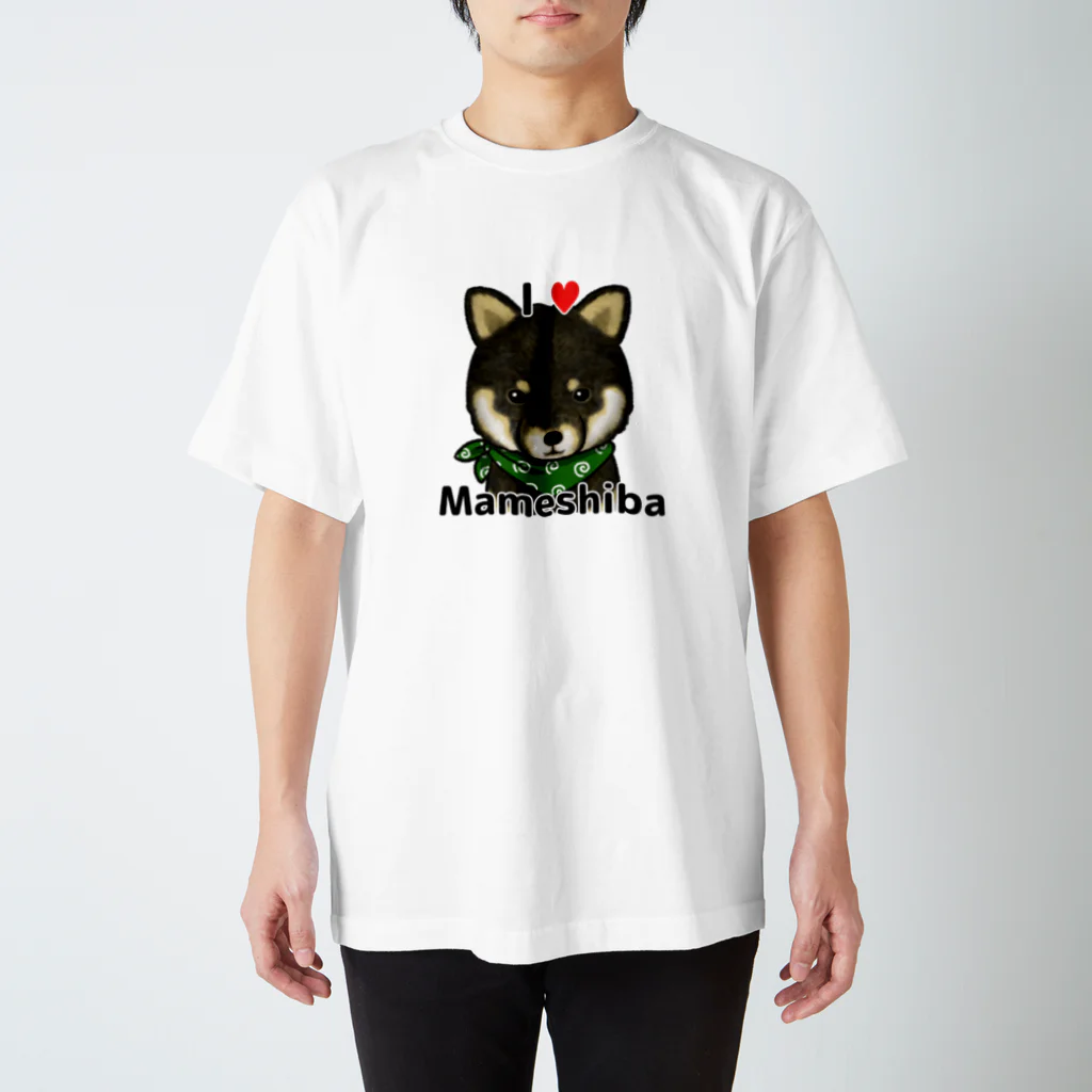 makuwa動物園の豆柴 スタンダードTシャツ