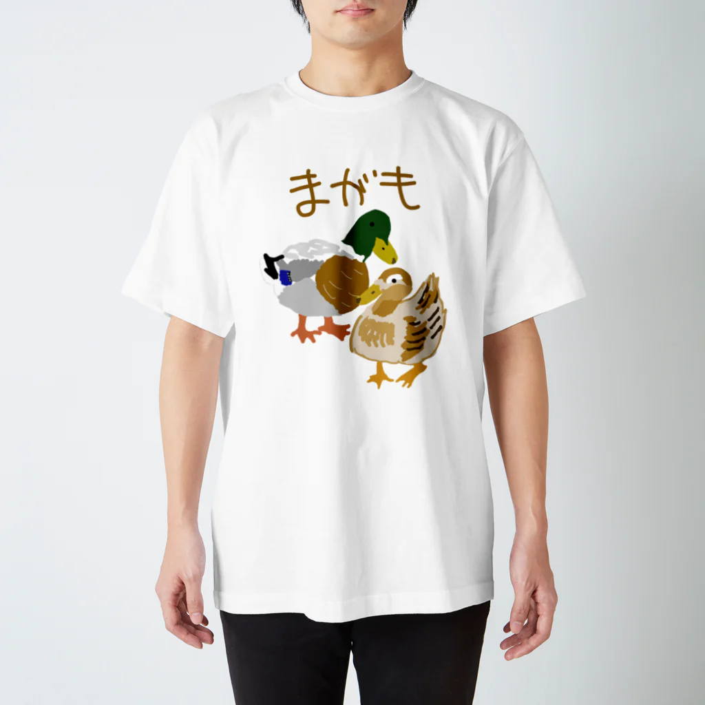 いきものや のの(本館)のマガモ スタンダードTシャツ