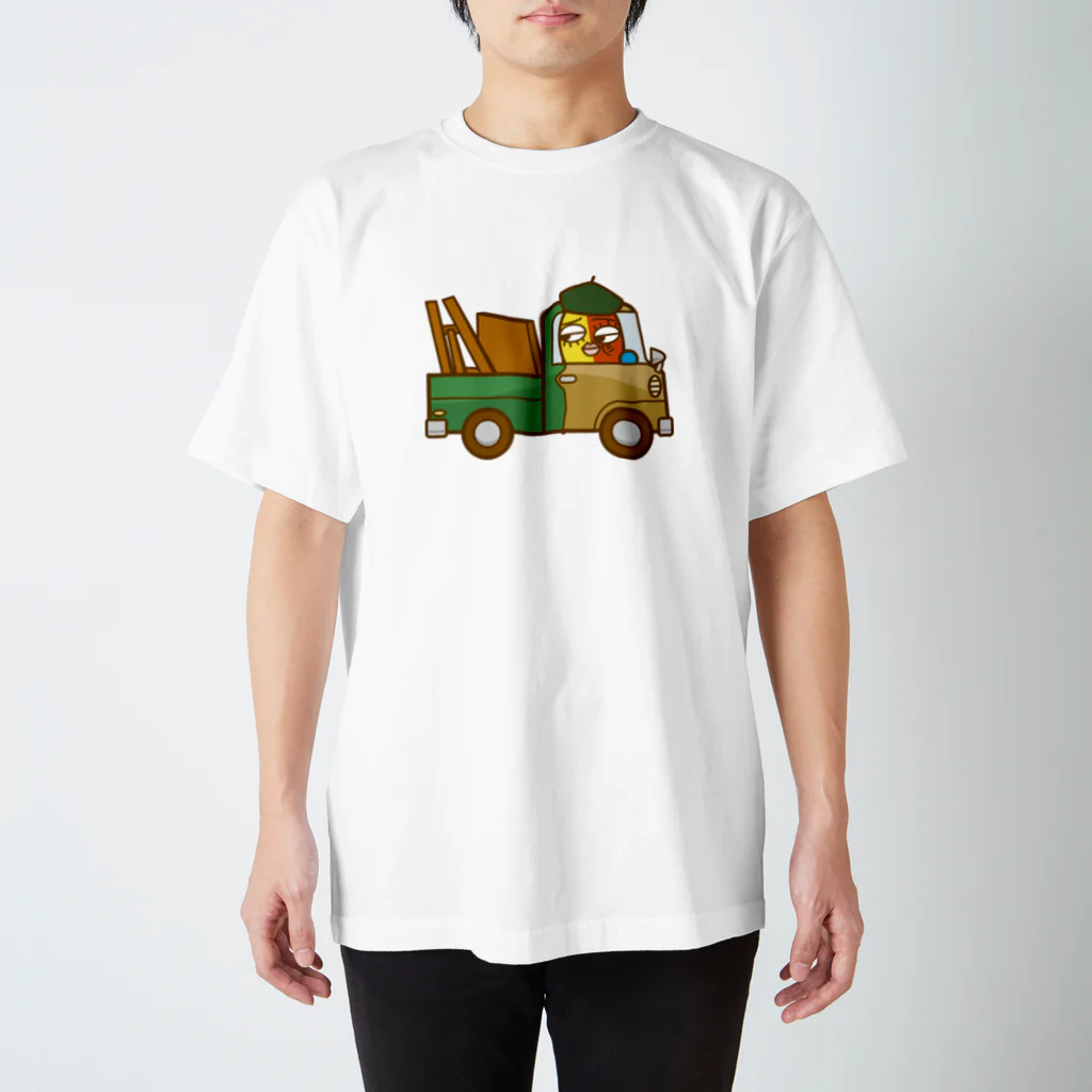 コメビツくんのピカリくんの小型トラック スタンダードTシャツ