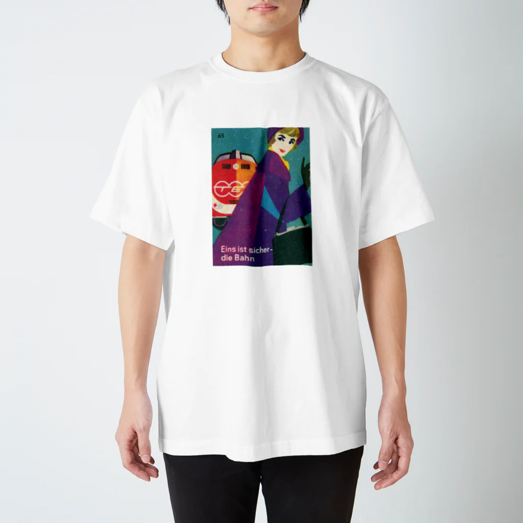 YS VINTAGE WORKSのドイツ国鉄 DB レディー３　ストール スタンダードTシャツ