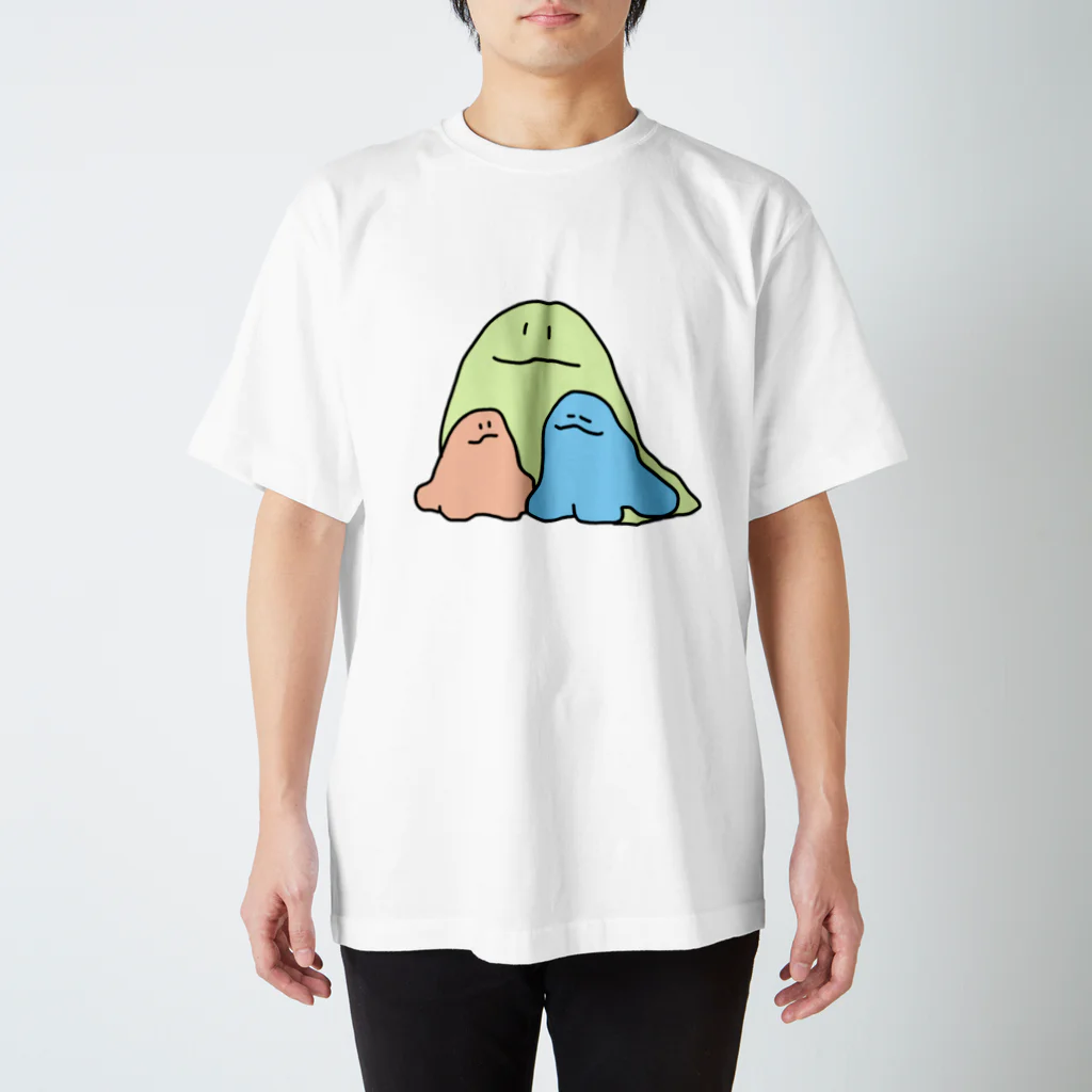 saltのゆる絵のスライムさん Regular Fit T-Shirt