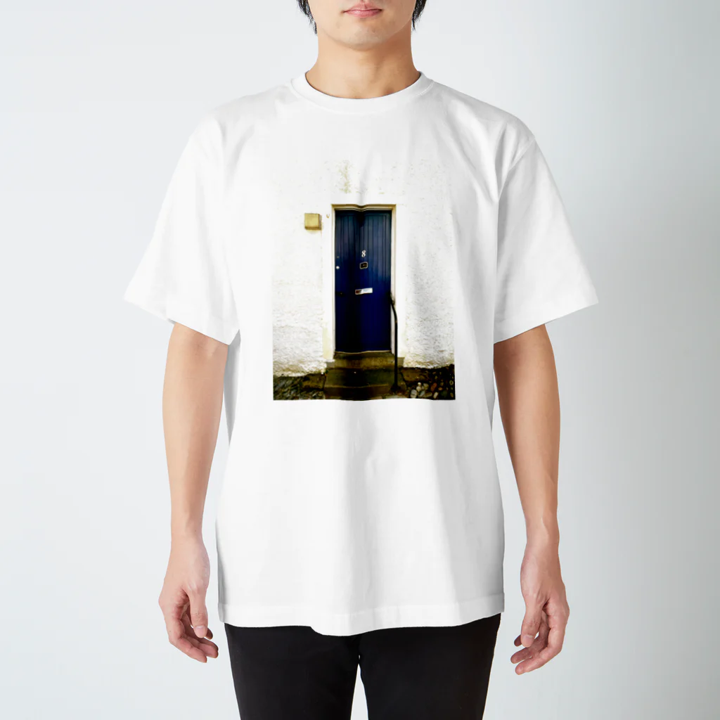 YUKI YOSHIDAのBLUE DOOR スタンダードTシャツ