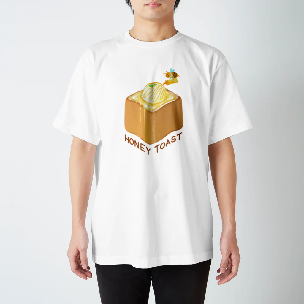 スロータイプ書店 Slowtype BooksのHONEY TOAST ハニートースト 247 スタンダードTシャツ