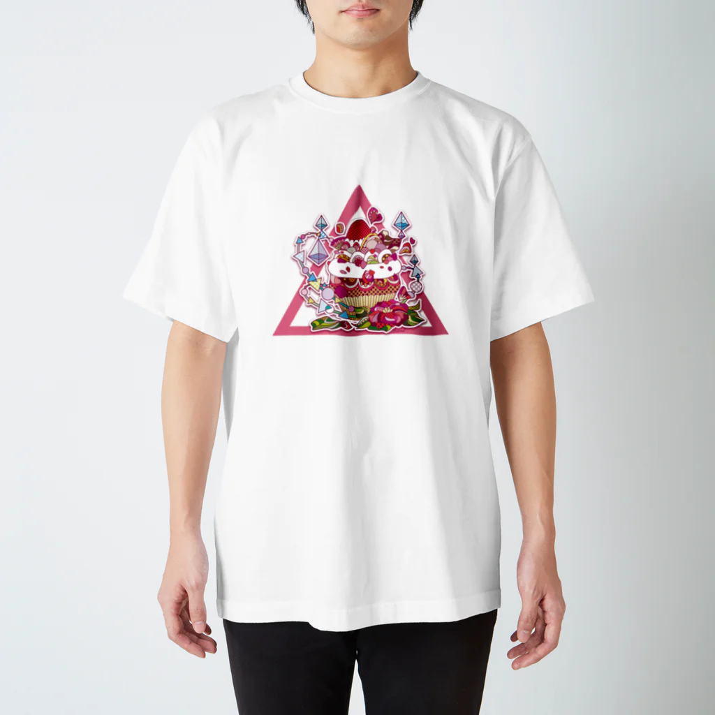 Macchi Baco | SUZURI SHOPの△サンカクのご褒美 スタンダードTシャツ