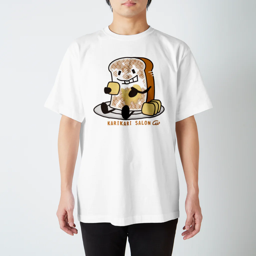 イラスト MONYAAT のカリカリサロン オイル塗り放題！ スタンダードTシャツ