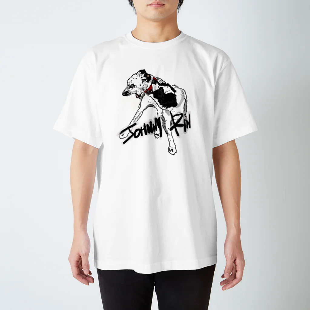 lily_dalmatianのJohnny Rin Regular Fit T-Shirt