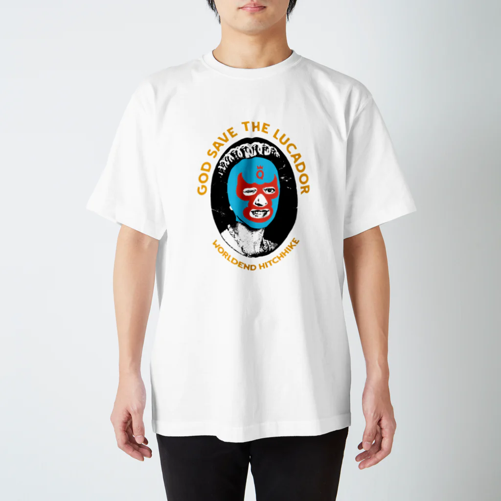 ワールドエンド ヒッチハイクのゴッド・セーブ・ザ・ルチャドール　GOD SAVE THE LUCHADOR スタンダードTシャツ