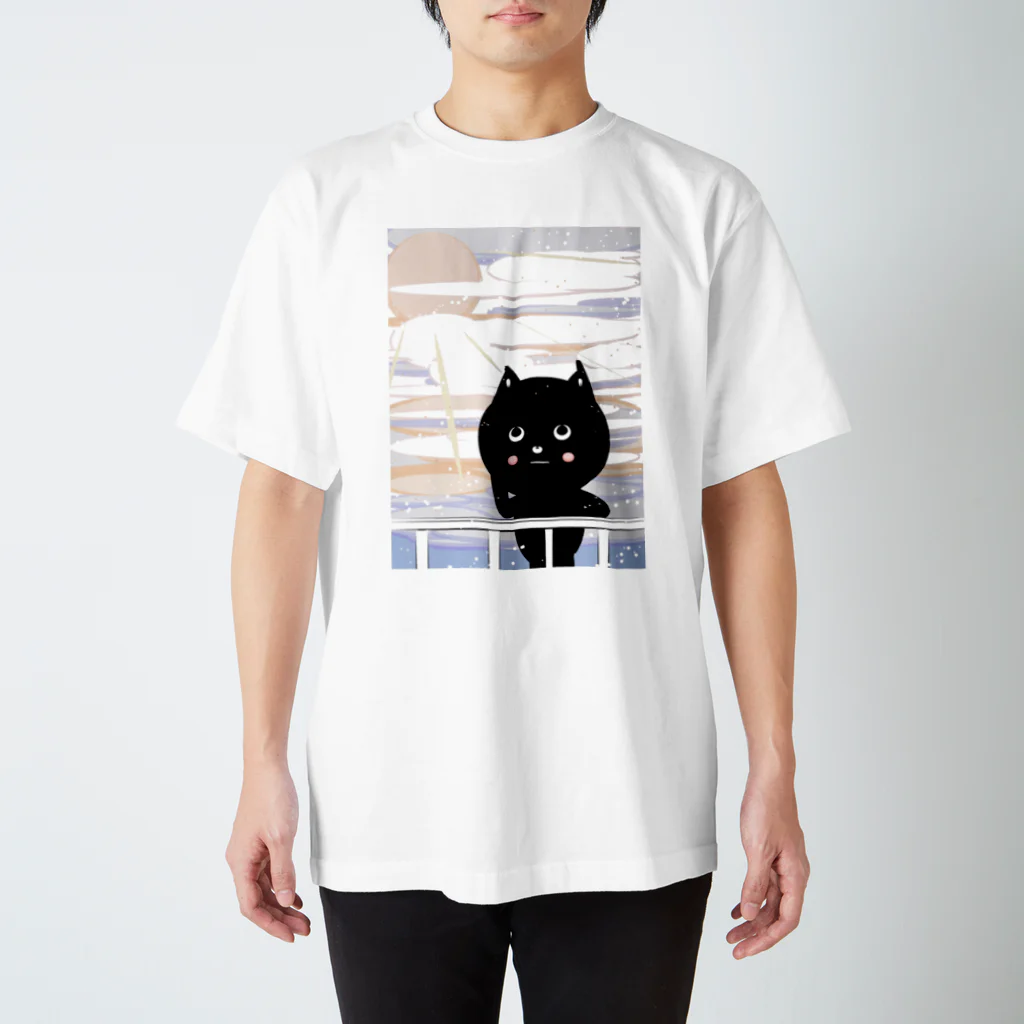 にゃーころの夜明けとにゃーころ スタンダードTシャツ