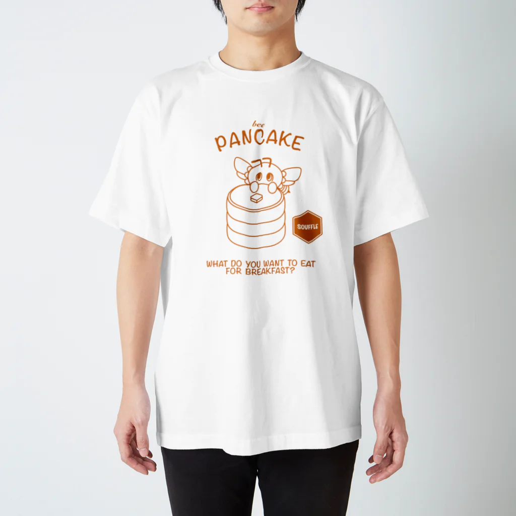 轟絢斗/とどろきあやとのパンケーキ/オレンジ スタンダードTシャツ